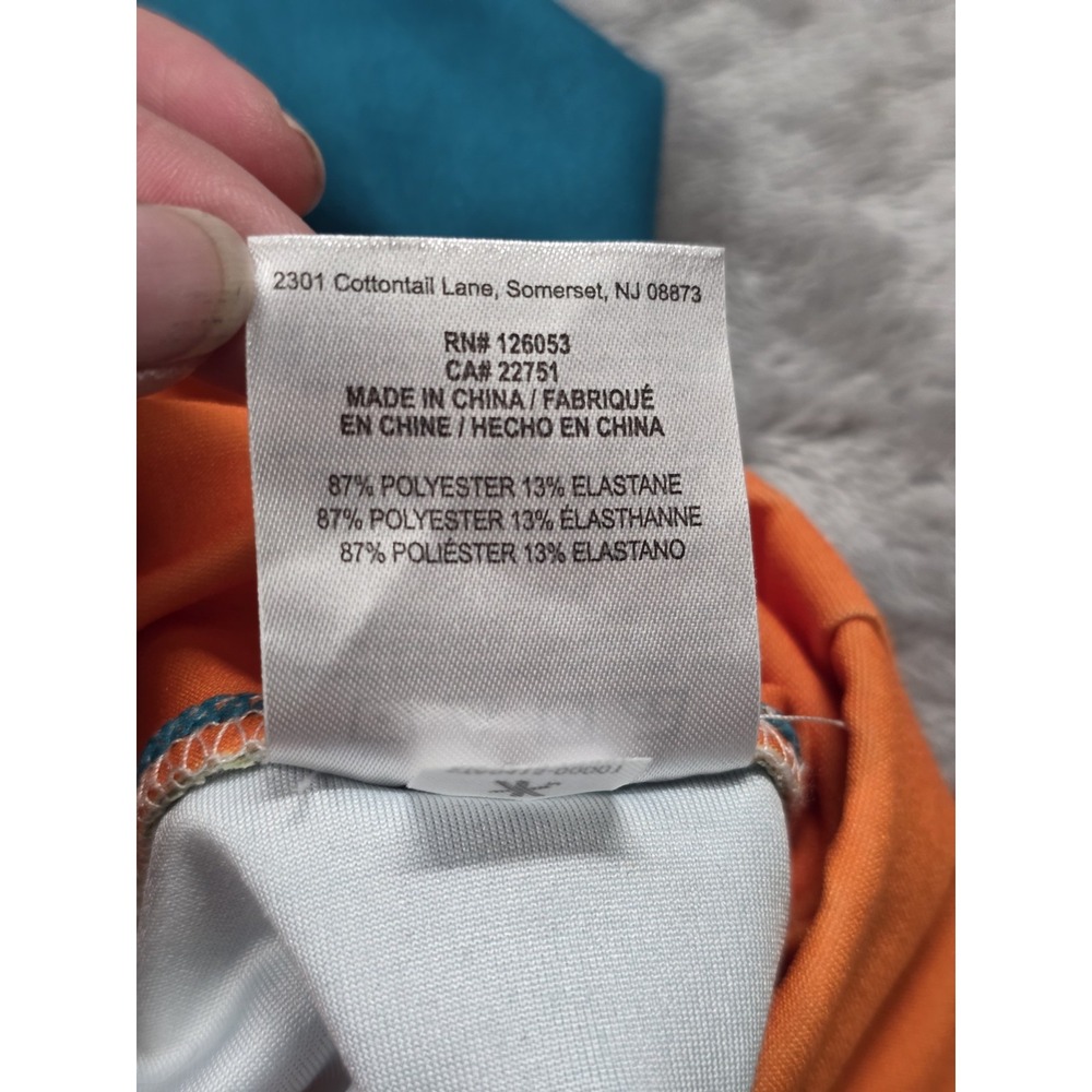 Miami Dolphins Womens Leggings Size L NFL Team Apparel Teal Orange Logo Athletic - Picture 10 of 10